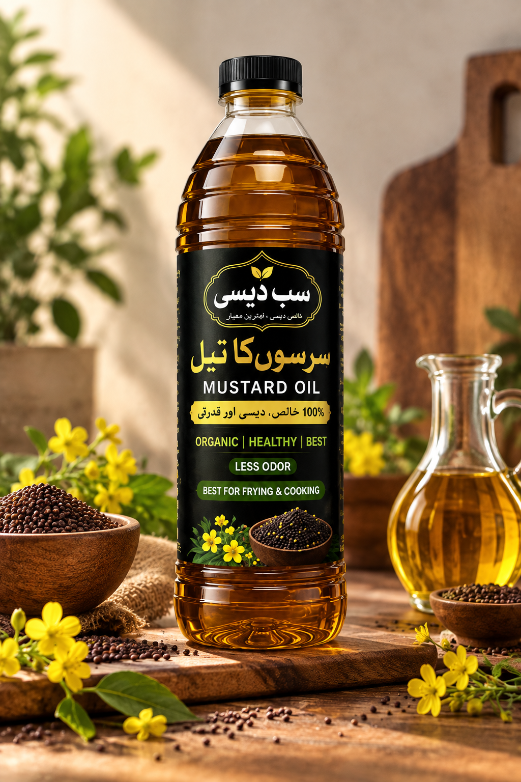 SAB DESI MUSTARD COOKING OIL.