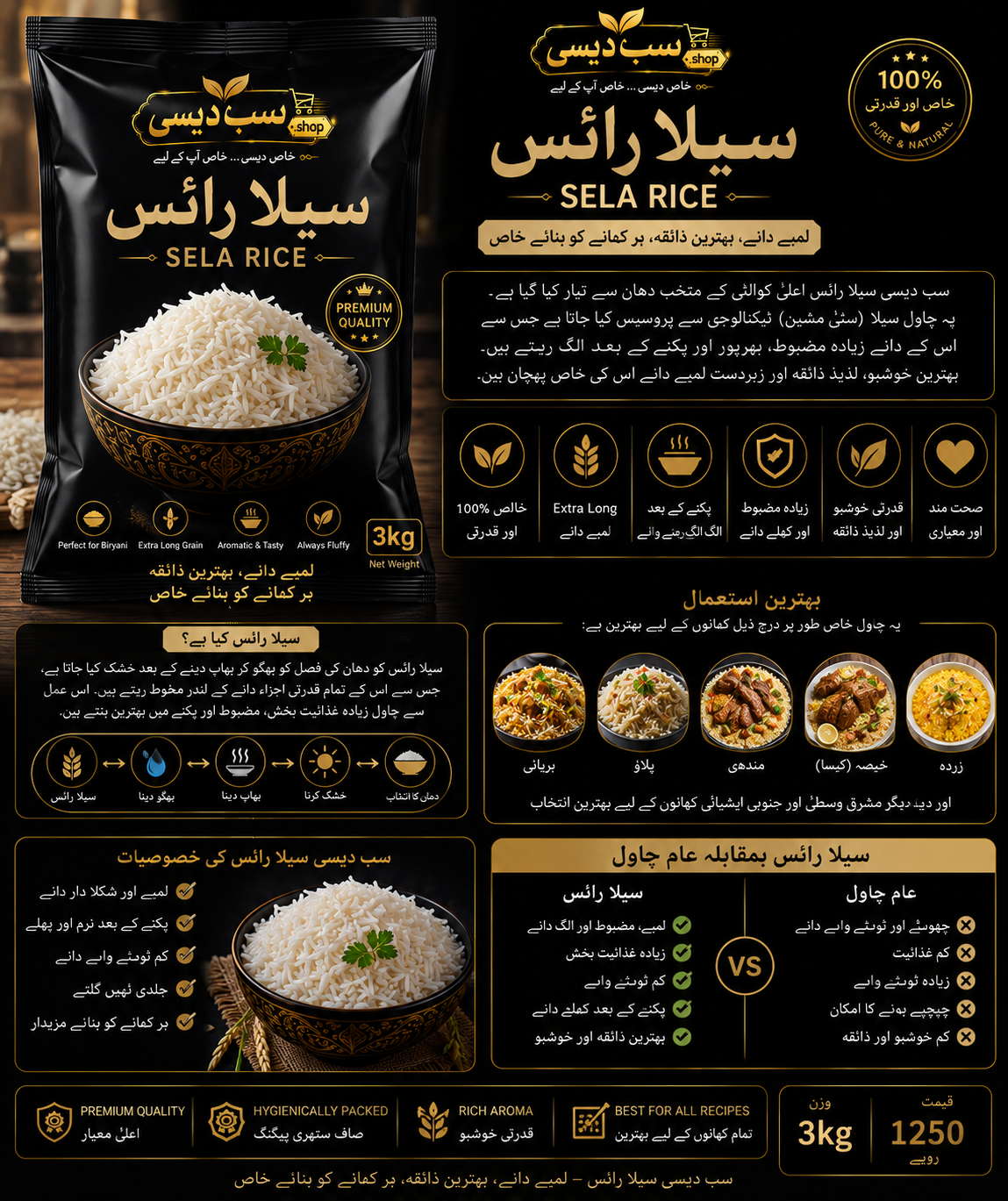 SAB DESI SELLA RICE.